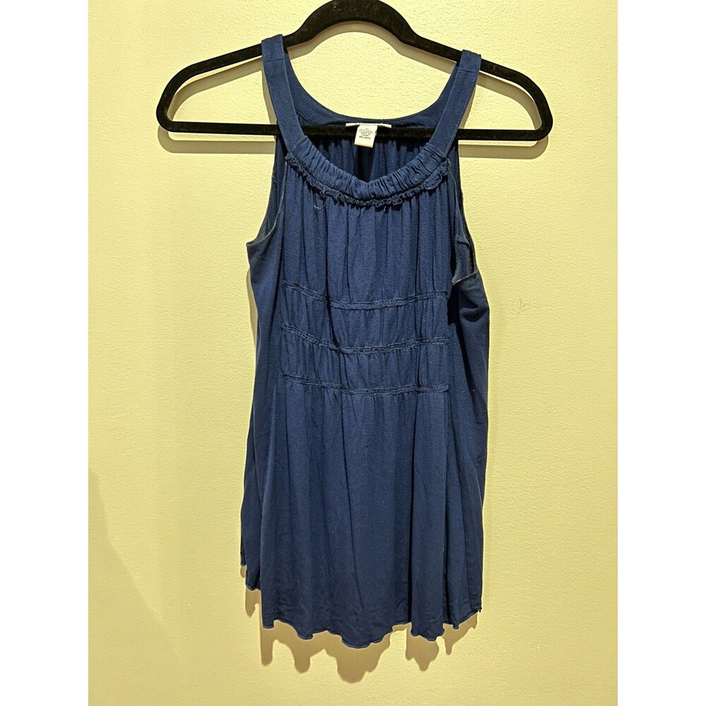 Alfani Blue Sleeveless Tank Medium